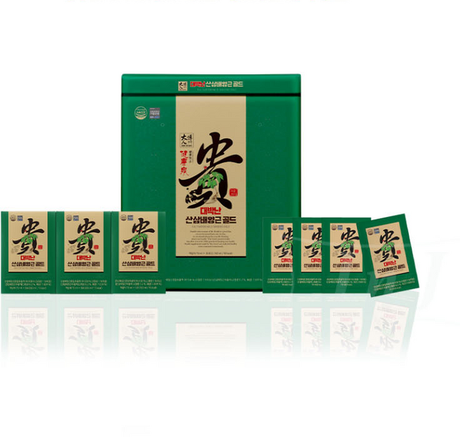 대박난 산삼배양근 골드 70ml 30포 활력 회복 면역력 증진 건강즙