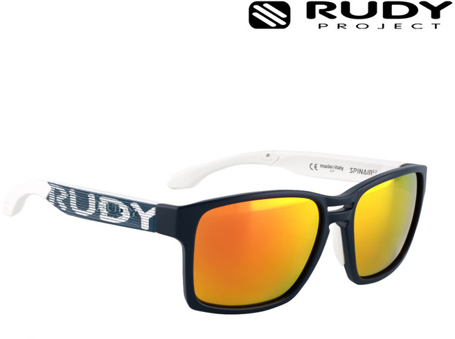 루디프로젝트 스핀에어 57 라우드 빅로고 스트라이프 스포츠패션 선글라스