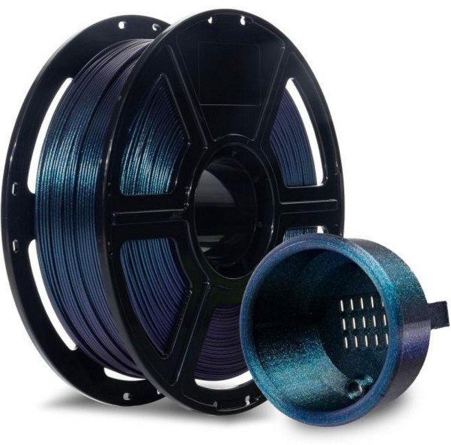 FLASHFORGE PETG Pro 필라멘트 1 75mm 플러스 0 02mm 탄 티타늄 색상 변경 3D 프린터 1kg 카멜레온 프린팅 빛으로 레이어 라인을 숨깁니다, Burnt Titanium, ABS Pro