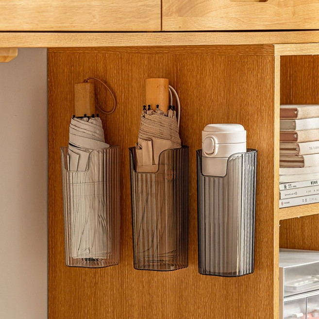 규조토 우산꽂이 4구 우산정리함, 그레이