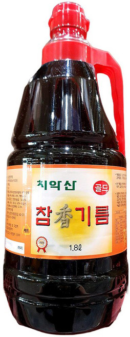 치악산 참향기름 A급골드 1.8L 참기름 조미기름 업소용, 10개
