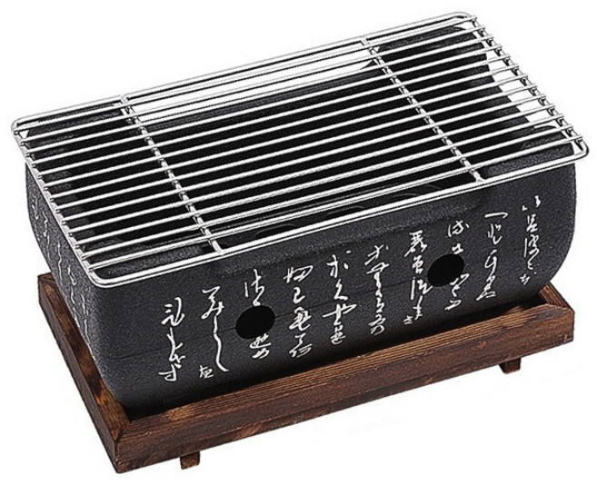 일루오슈 일본식 미니 화로 고체연료, 대형(13 x 24 x 14cm), 1개