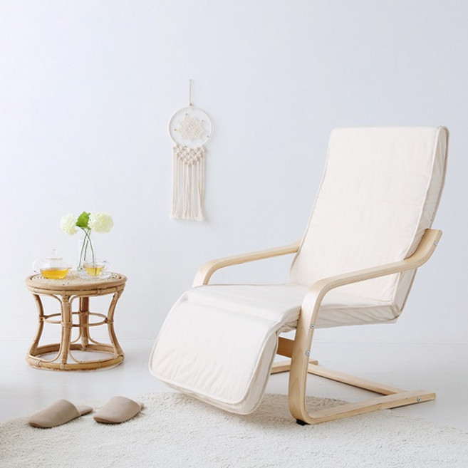 벤우드 안락의자 레그레스트 YC02A 커버, 아이보리 6204.3469, 1개