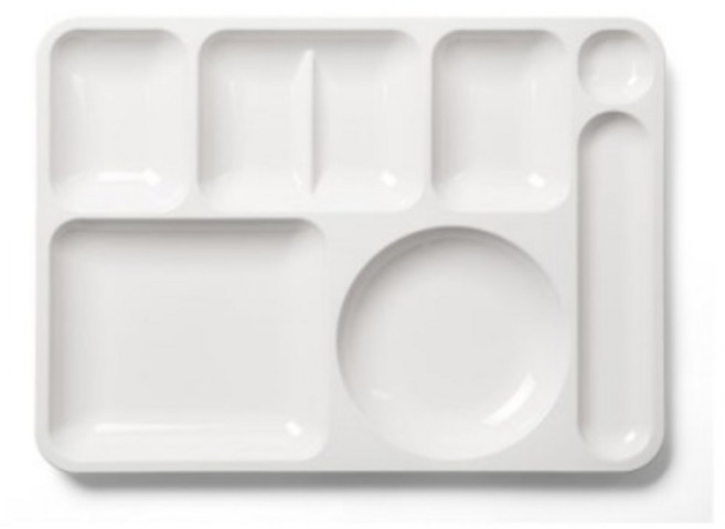 PC 식판, [A2175]PC JU-3300 흰색, 1개