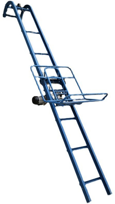 화물용 리프트 폴딩 적재기 수직 화물차 승강 전동 손수레 크레인 소형 구루마 계단 접이식, 2m