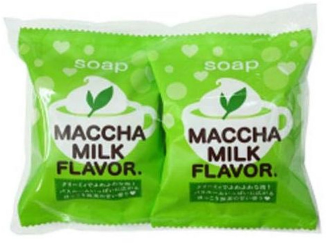 Pelican Soap 쁘띠 베리 비누 MM 말차 밀크 향 2.8 oz (80 g) x 2개 일본