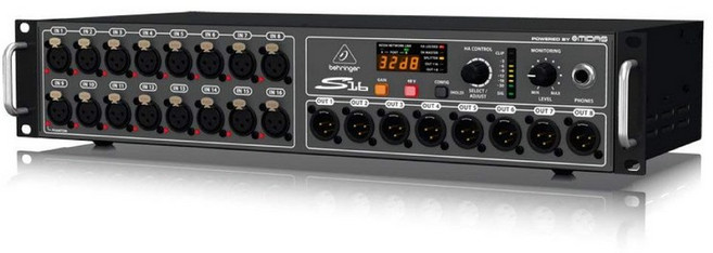 Behringer 스테이지 박스 16in8out AES50 접속 X32에 대응 MIDAS 디자인 프리앰프 16기 탑재 ULTRANET 단자 탑재 랙 마운트 가능 S16