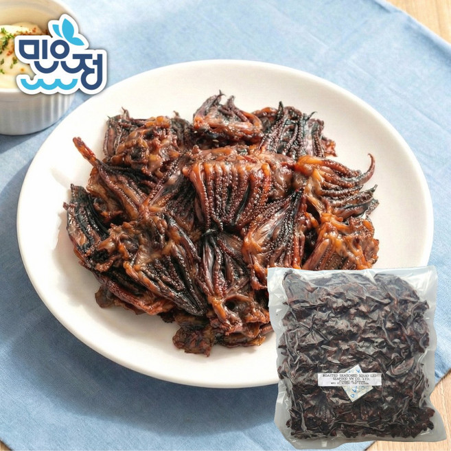 민요정 오징어다리 까망 숏다리 1kg, 1개