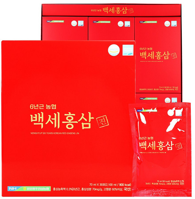 NO1/지리산마천농협)백세홍삼진 *1, 1박스, 30회분