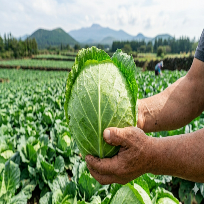 국내산 제주 양배추 산지직송, 1박스, 3kg