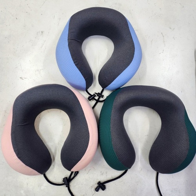 [구구번지] 여행용 휴대용 메모리폼 목쿠션