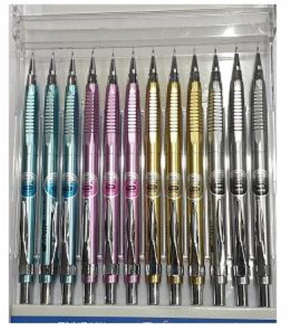 문구랑만들기랑 실키샤프 샤프 12자루