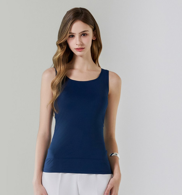 앤 왁스 여성 보정 브라탑 나시 배쏙티 데일리 드라이핏 민소매티