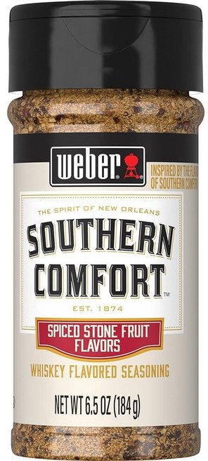 Weber 마늘 파마산 시즈닝 121.9g(4.3온스) 쉐이커, 6.5 Ounce (Pack of 1), 서던 컴포트, 184g
