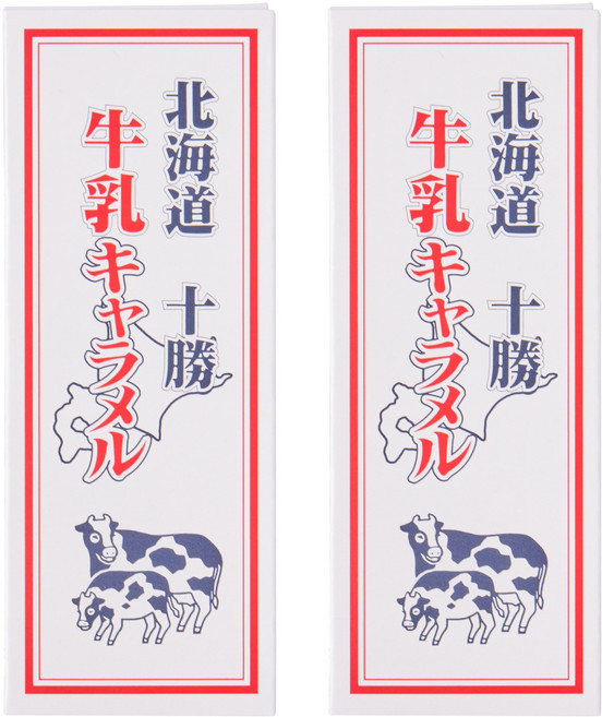 Sapporo Gourmet Foods 홋카이도 도카치 우유 캐러멜 18개입, 2개