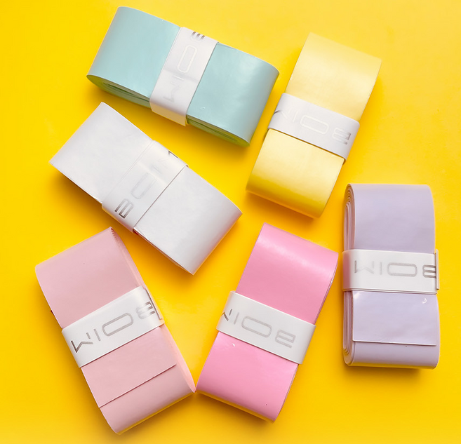 더보임 배드민턴그립 테니스 오버그립 쫀쫀한 그립테이프 6p, 6개, 믹스