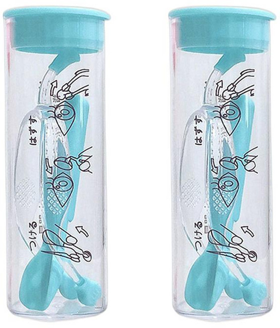 셀링랩 렌즈집게, 2개, 블루