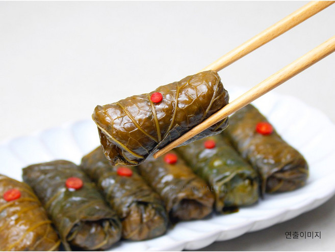 와사비잎절임 1kg 10개 1박스 고추냉이잎 장아찌 절임반찬