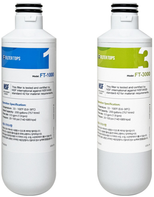 [호환] LG 엘지 퓨리케어 WD500AS 프리미엄 정수기 필터 기본세트, 1개