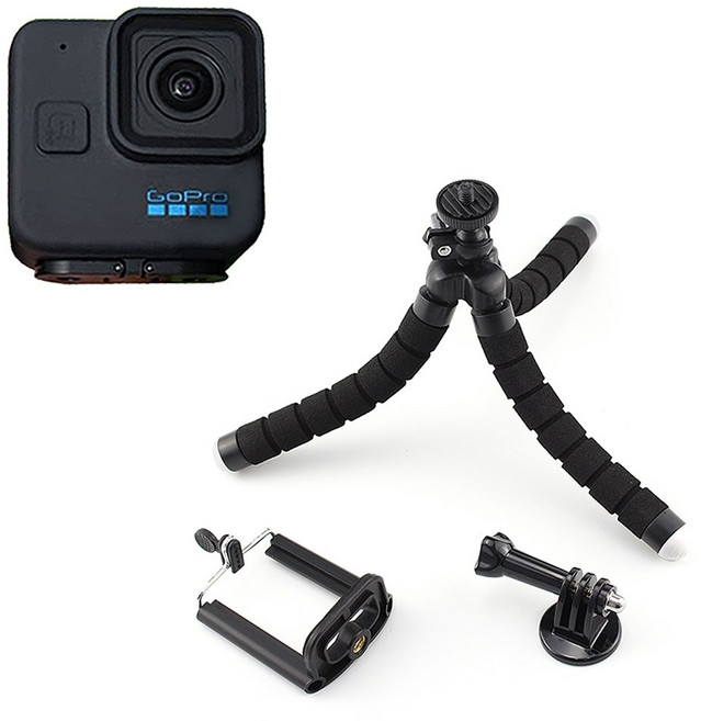 톡톡마켓 고프로11 미니 호환 고릴라 관절 소형 삼각대 액션캠, 1개