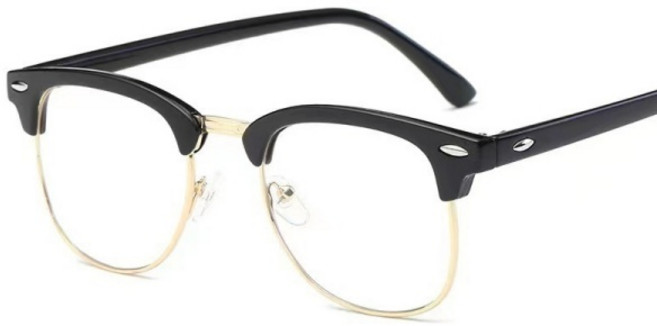 반뿔테 레트로 선글라스 패션 포인트 안경테 HJ0199