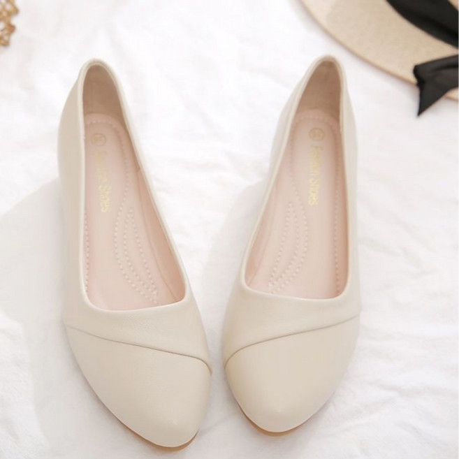 러블리디 에일린 펌프스핏 심플 코디 플랫