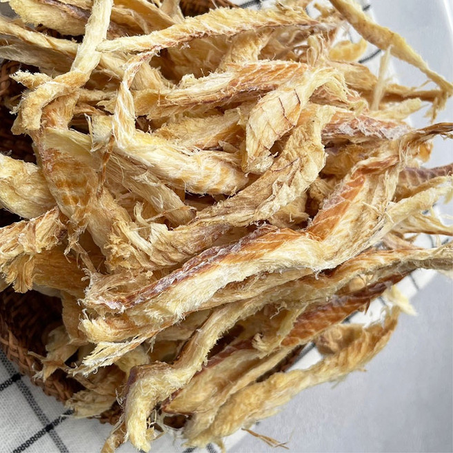 울돌목 자연건조 황태채 200g 황태포 황태 북어, 1개