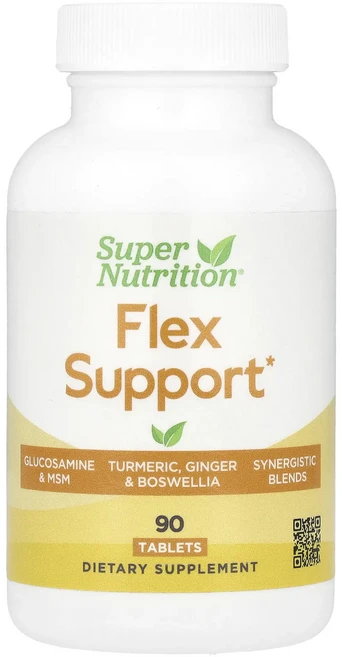 새해 첫좋은선물 Super Nutrition 관절 유연성 보충제 글루코사민 HCI 메틸설포닐메테인 히알루론산 강황 보스웰리아 함유 90정 제대로 할인합니다, SuperNutrition관절유연성보충제글루코사민HCI, 1개 - 쿠팡