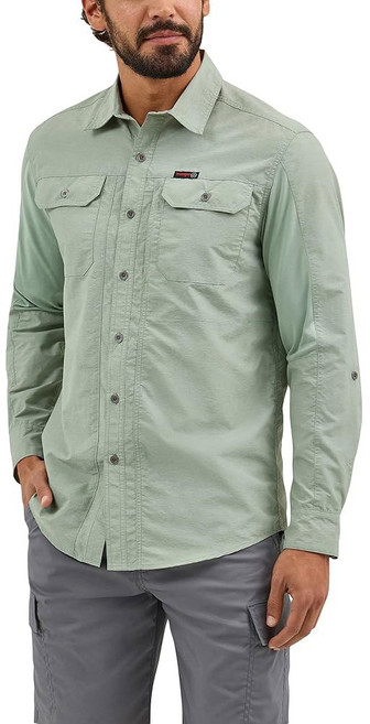 랭글러 남성 긴팔 혼방 소재 셔츠 ATG