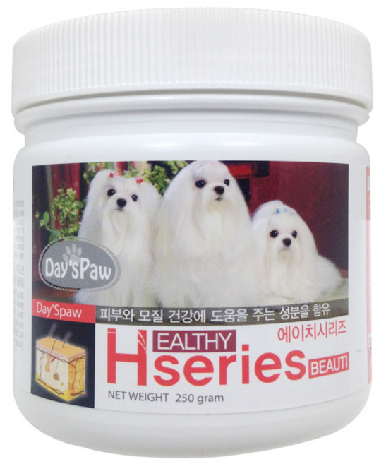 오메가3함유 피모개선용 애견 영양제 반려동물피부병, 250g, 피부/피모, 1개