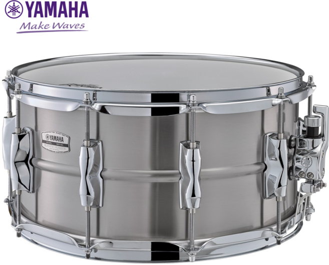 야마하 RLS1455 레코딩커스텀 스테인레스 스네어드럼, 1개
