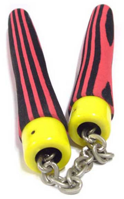 스폰지쌍절곤 적줄 A-7 수련용 호신용 아동용 쌍절곤, 1개