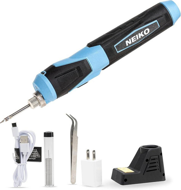 TEKTON 돋보기 보조기 135965, Cordless Soldering Kit