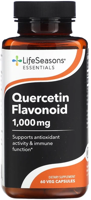 새해 첫좋은선물 LifeSeasons 퀘르세틴플라보노이드 베지 캡슐 60정(캡슐 1정당 500mg) 제대로 할인합니다, LifeSeasons퀘르세틴플라보노이드베지캡슐60정캡슐, 1개 - 쿠팡