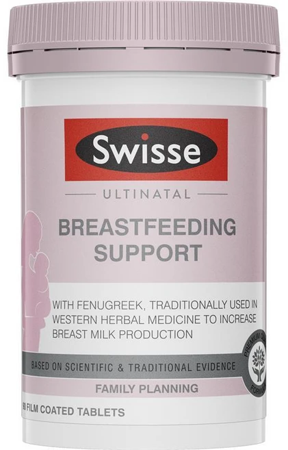 스위스 얼티나탈 브레스트피딩 서포트 90정, 1개 - 쿠팡