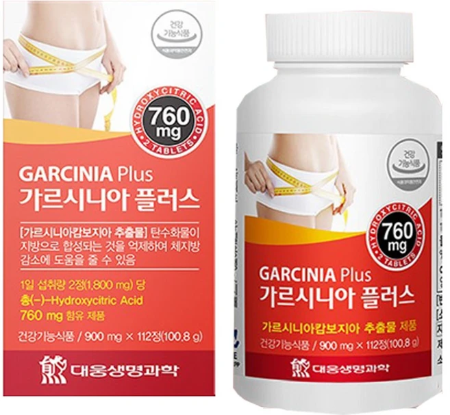 대웅 가르시니아 플러스 900mg x 112정 HCA 가르시니아캄보지아추출물 - 쿠팡