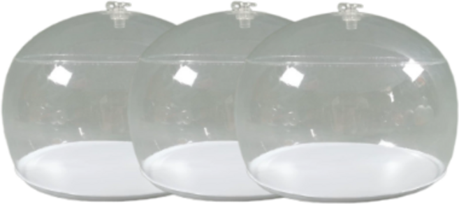 에이마켓 모자 복원기 보호틀, 3개, 투명