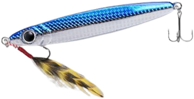 강력한 낚시 메탈지그 바이브 혼합 5종 (20g*1/ 30g*2/40g*2), 랜덤, 1세트, 40g