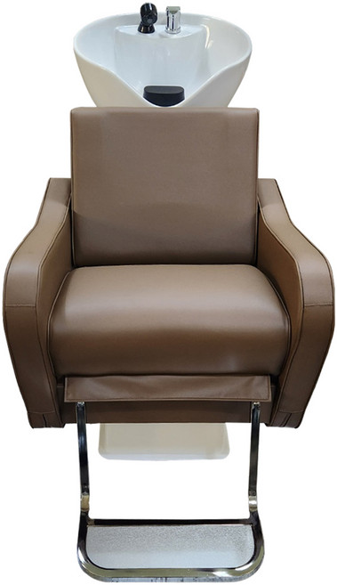 스파 샴푸대 편안한 머리감는의자 스파샴푸도기 미용실샴푸대 YWS-500W, 블랙 도기