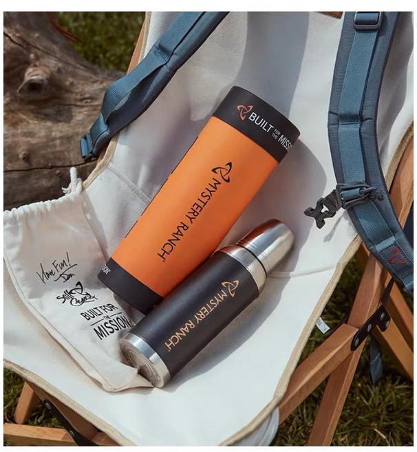 Mystery Ranch 神秘農場 316不鏽鋼保溫壺, 黑色, 1個, 550ml