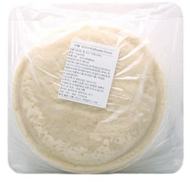 더블크러스트 피자도우 (10.5인치)140g x 20장 [아이스박스 포함가], 140g, 20개
