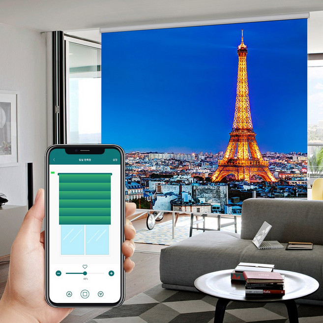 아라크네 전동스크린(앱사용) 화이트프리미엄 111인치, 전동스크린(앱사용) 화이트프리미엄111인치