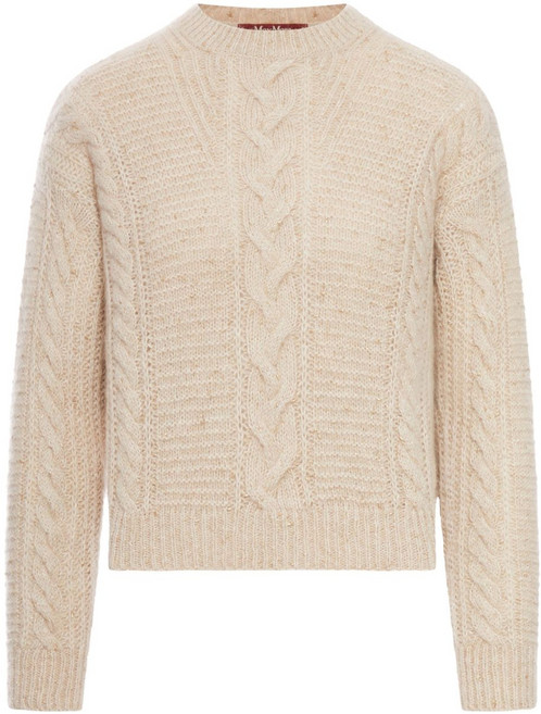 막스마라 케이블 니트 탑