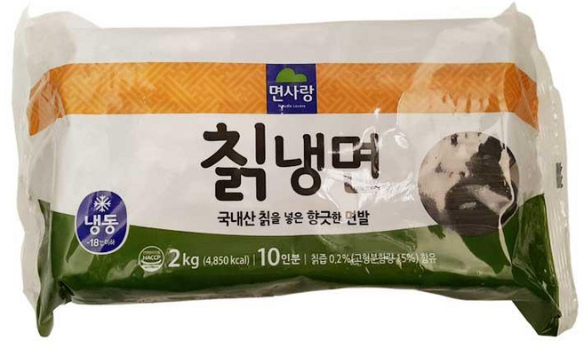 면사랑 칡냉면 2kg (10인분), 1개