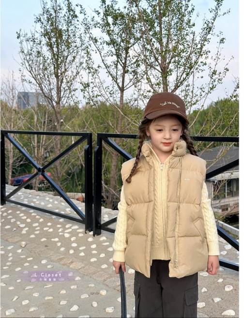 LC.kids 韓版保暖鋪棉背心