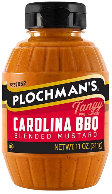 플록맨 캐롤라이나 바비큐 머스타드 11온스 블렌디드 머스타드, 1개, 311g