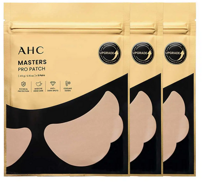 AHC 마스터즈 선패치 5회분, 22.5g, 3개