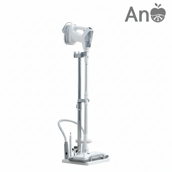 AnO 에이앤오 클린엑셀 6in1 스팀청소기+전용거치대 2단분사 20초퀵예열 120도스팀 6종브러쉬 아로마테라피, 클린엑셀 스팀청소기 ANOSC-25