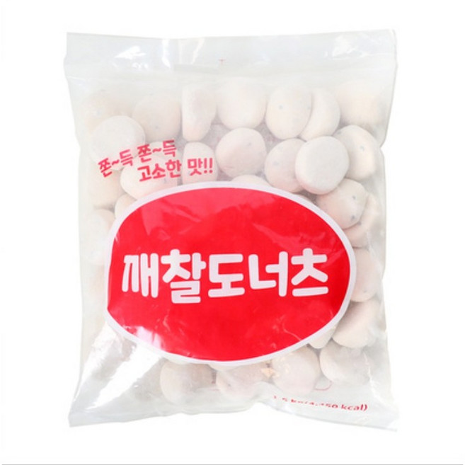 케이푸드_두리두리식품 쫀득쫀득 고소한 깨찰도너츠, 4개, 1.5kg