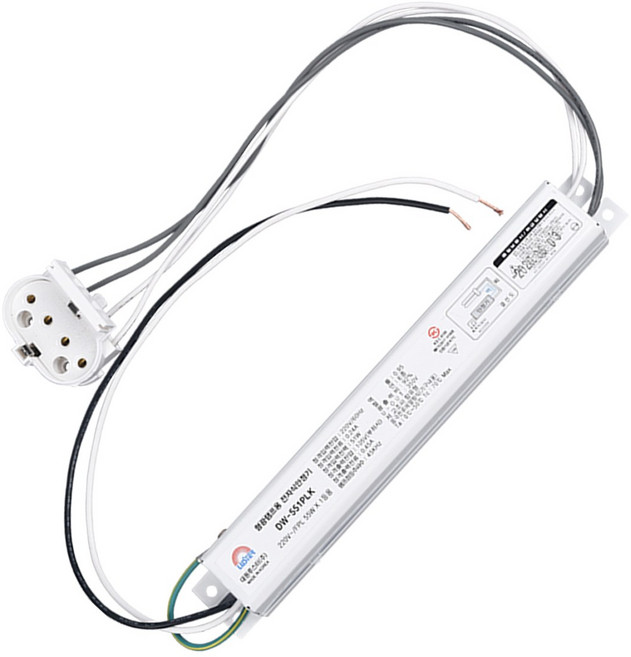 DW-551PLK 대원 FPL 안정기 55W 1등용+FPL소켓+나사 세트, 1개